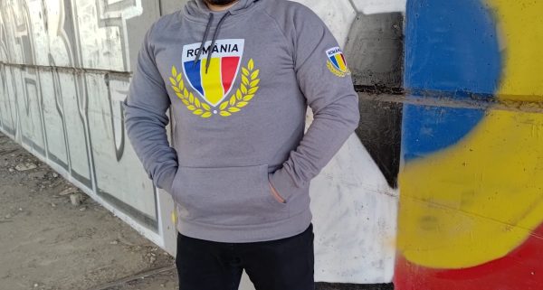 Hanorac Romania gri