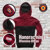 Hanorac ninja visiniu/negru 3XL
