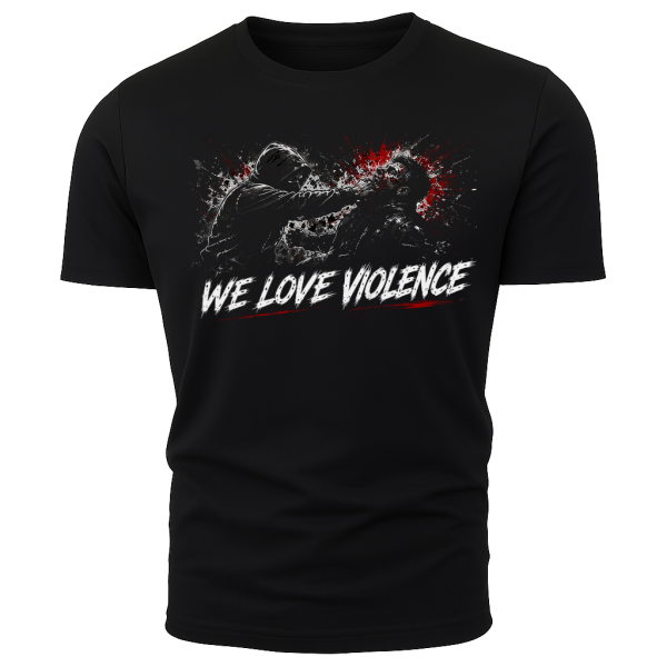 TRICOU WE LOVE VIOLENCE