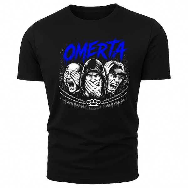 omerta albastru TRICOU OMERTA ALBASTRU